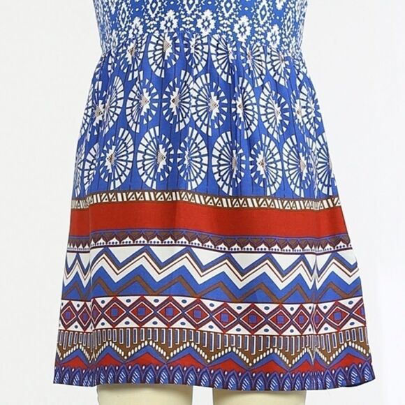 Blue Boho Dress - NWT - Picture 3 of 3